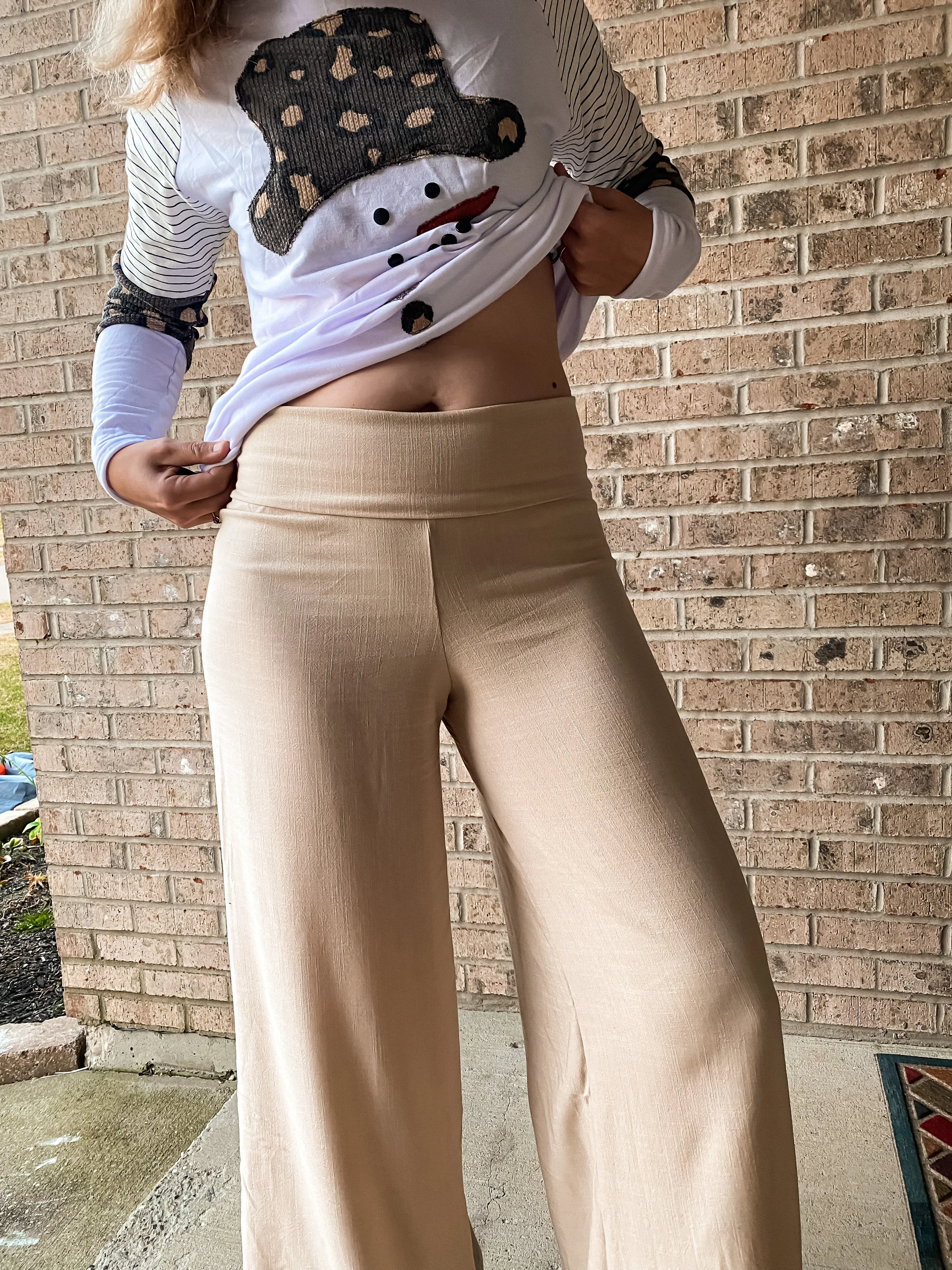 Adult Daphne Bell, Wide Leg and Flare Pants Digital Sewing Pattern Sizes 0-32