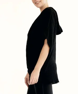 Bamboo Waffle Hoodie Wrap