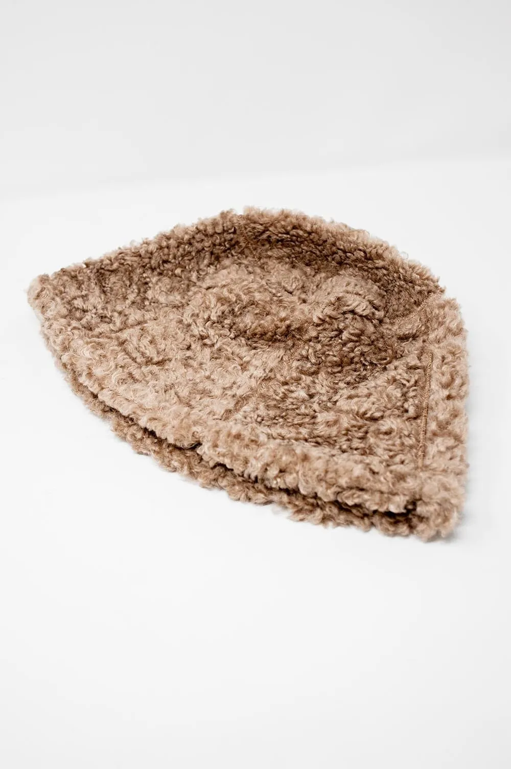 Beige Bucket Hat Borg