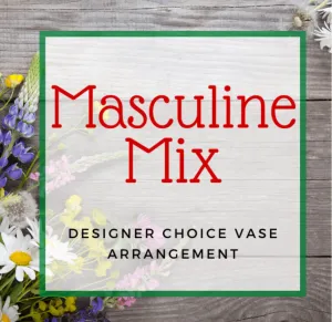 Designer choice masculine mix (blue and white)