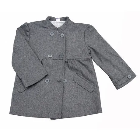 [Egg Baby] Girl Peacoat - Grey