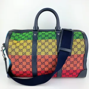 GUCCI MULTICOLOUR DUFFLE BAG