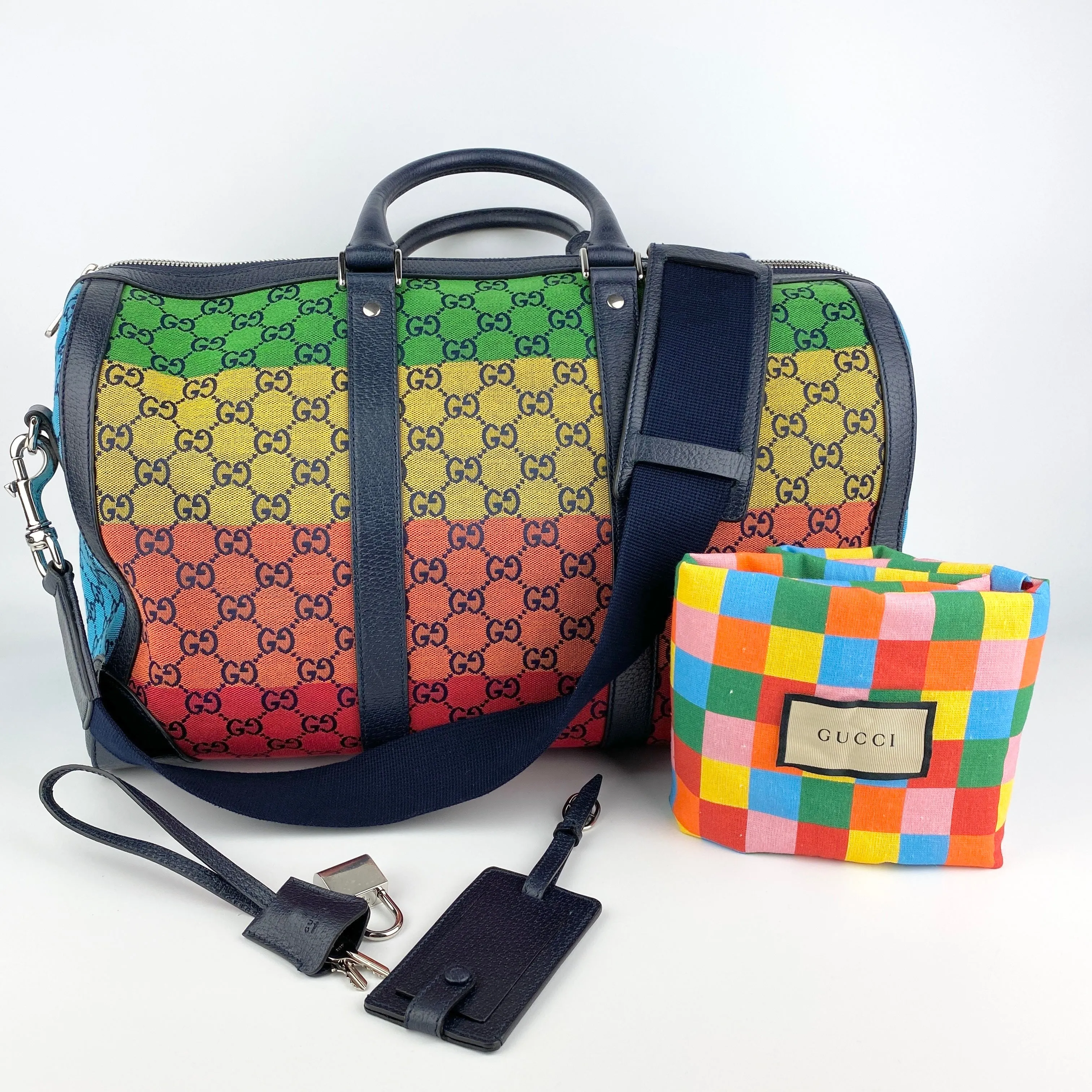 GUCCI MULTICOLOUR DUFFLE BAG