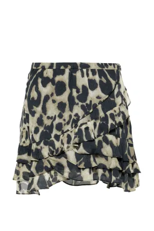 Japin Skirt Leopard