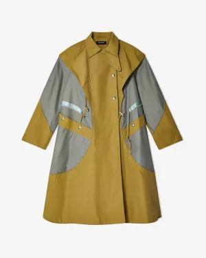 Kiko Kostadinov - Women's Herne Hooded Trench Coat - (Olive Green)