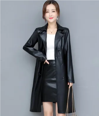 Maelysimim | Women's Elegant Trench Coat | Long