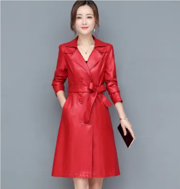 Maelysimim | Women's Elegant Trench Coat | Long