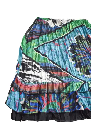 Revue colourful midi skirt, M