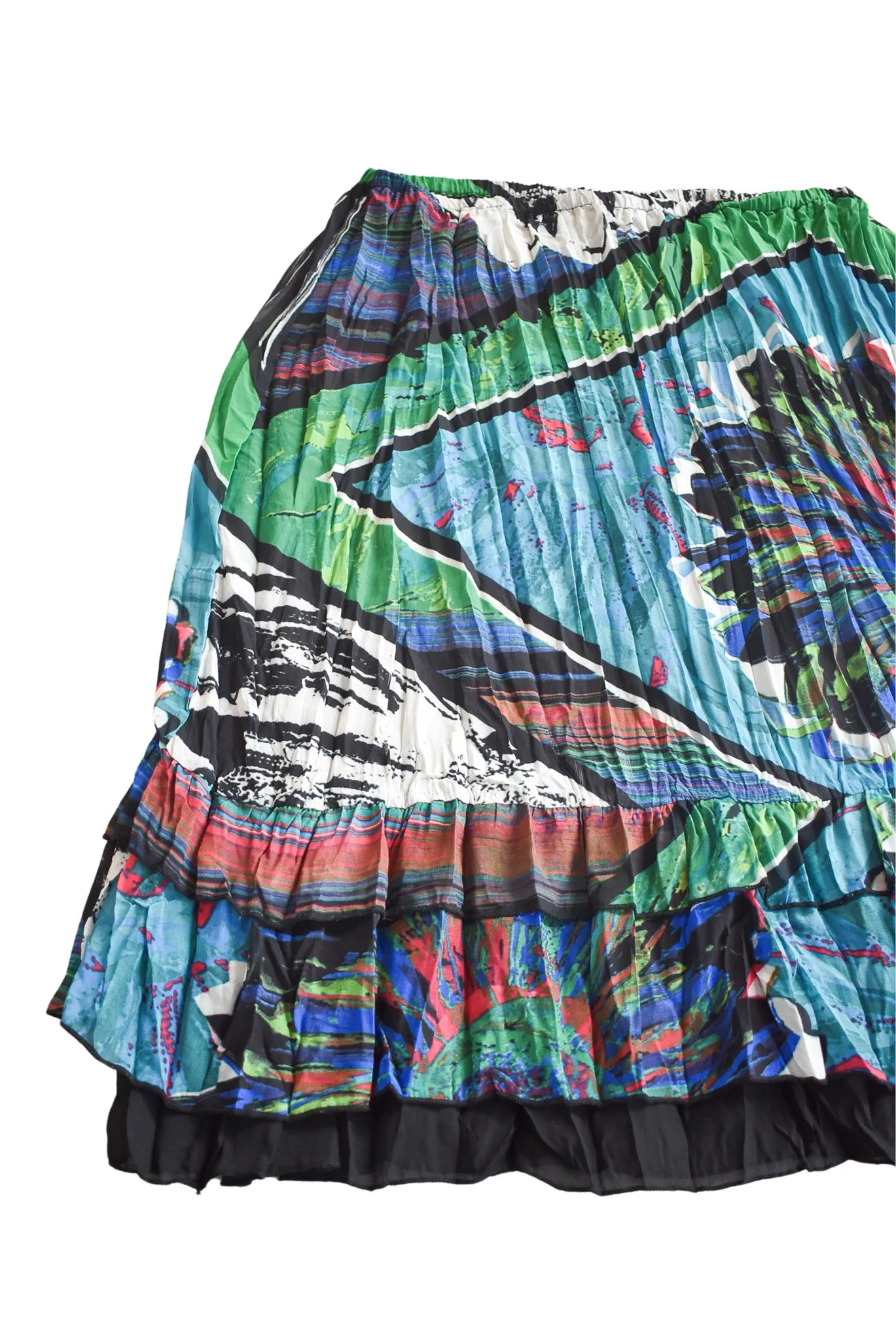 Revue colourful midi skirt, M