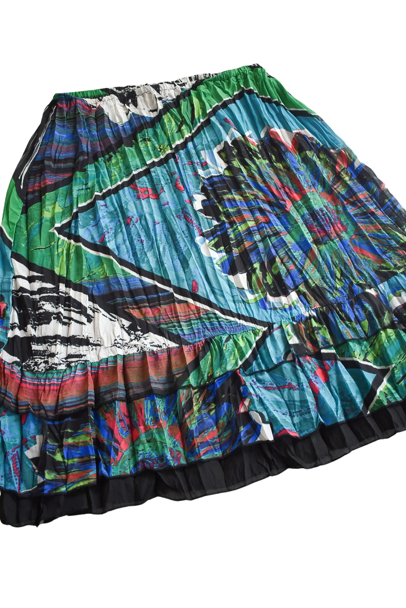 Revue colourful midi skirt, M