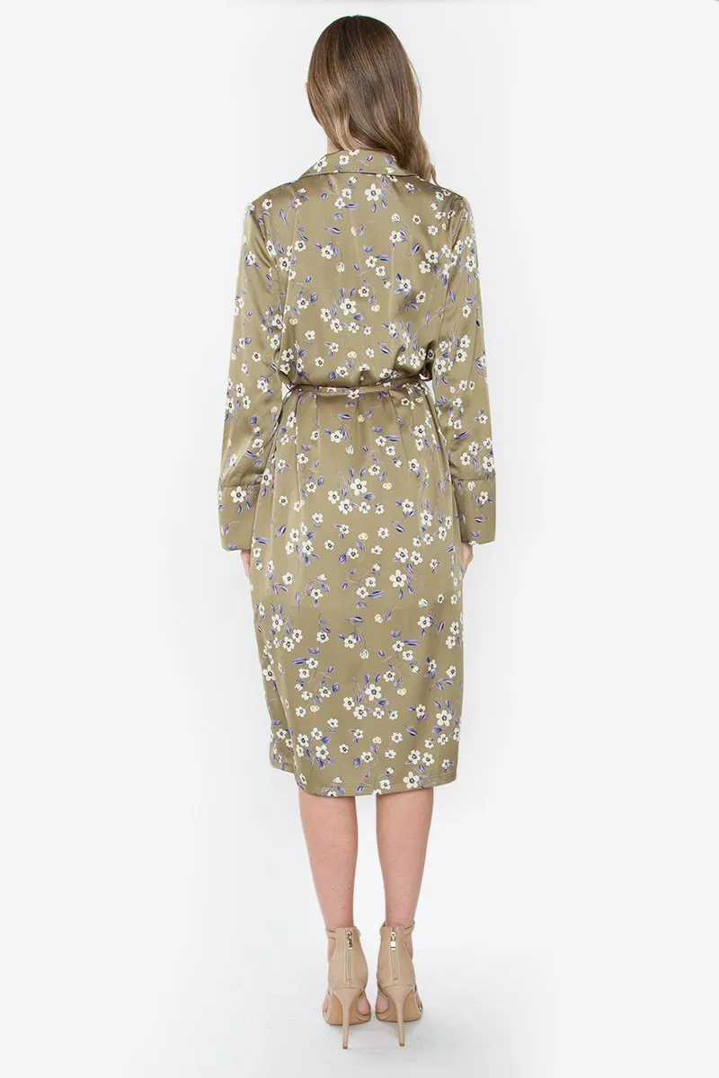 Take Me Higher Floral Duster Coat