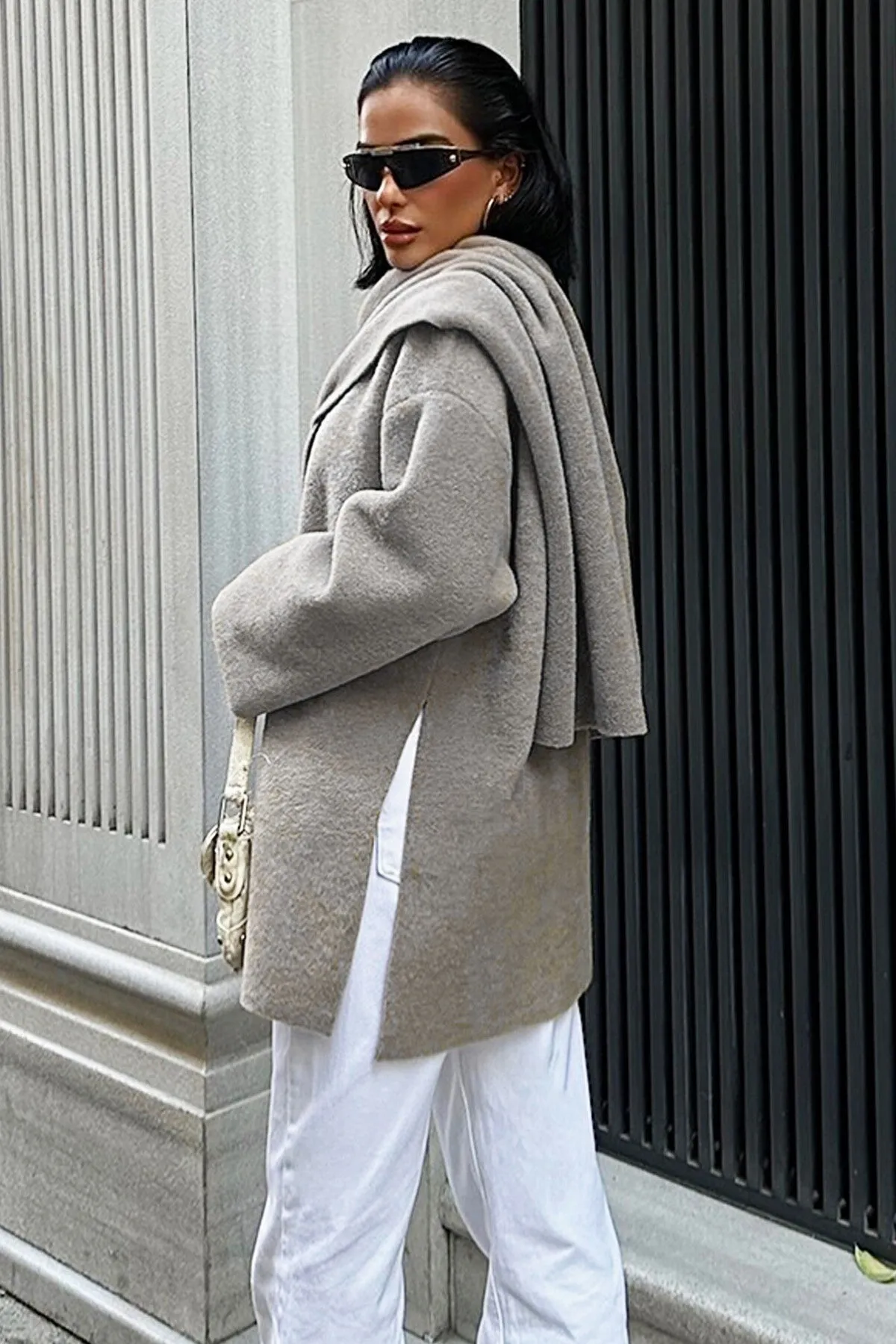 Timeless Wool Blend Coat