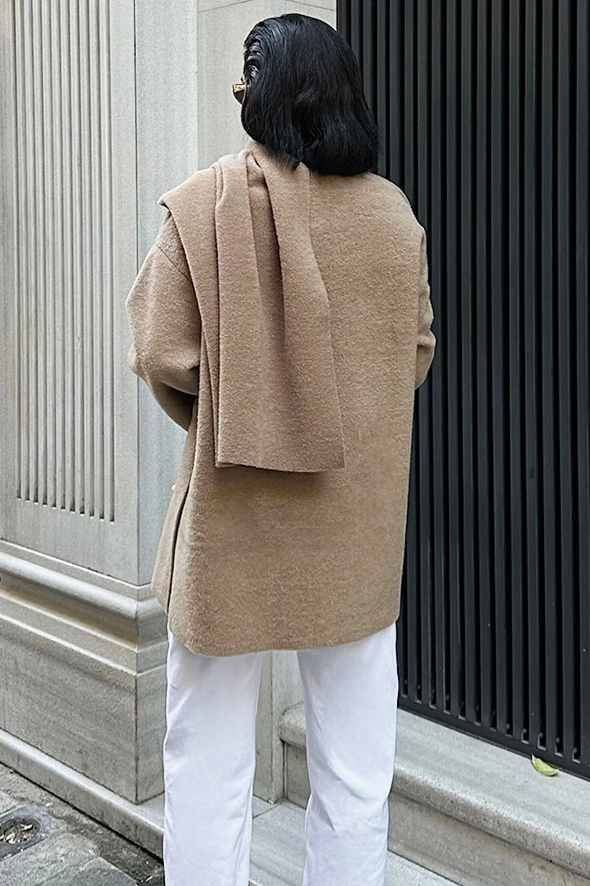 Timeless Wool Blend Coat